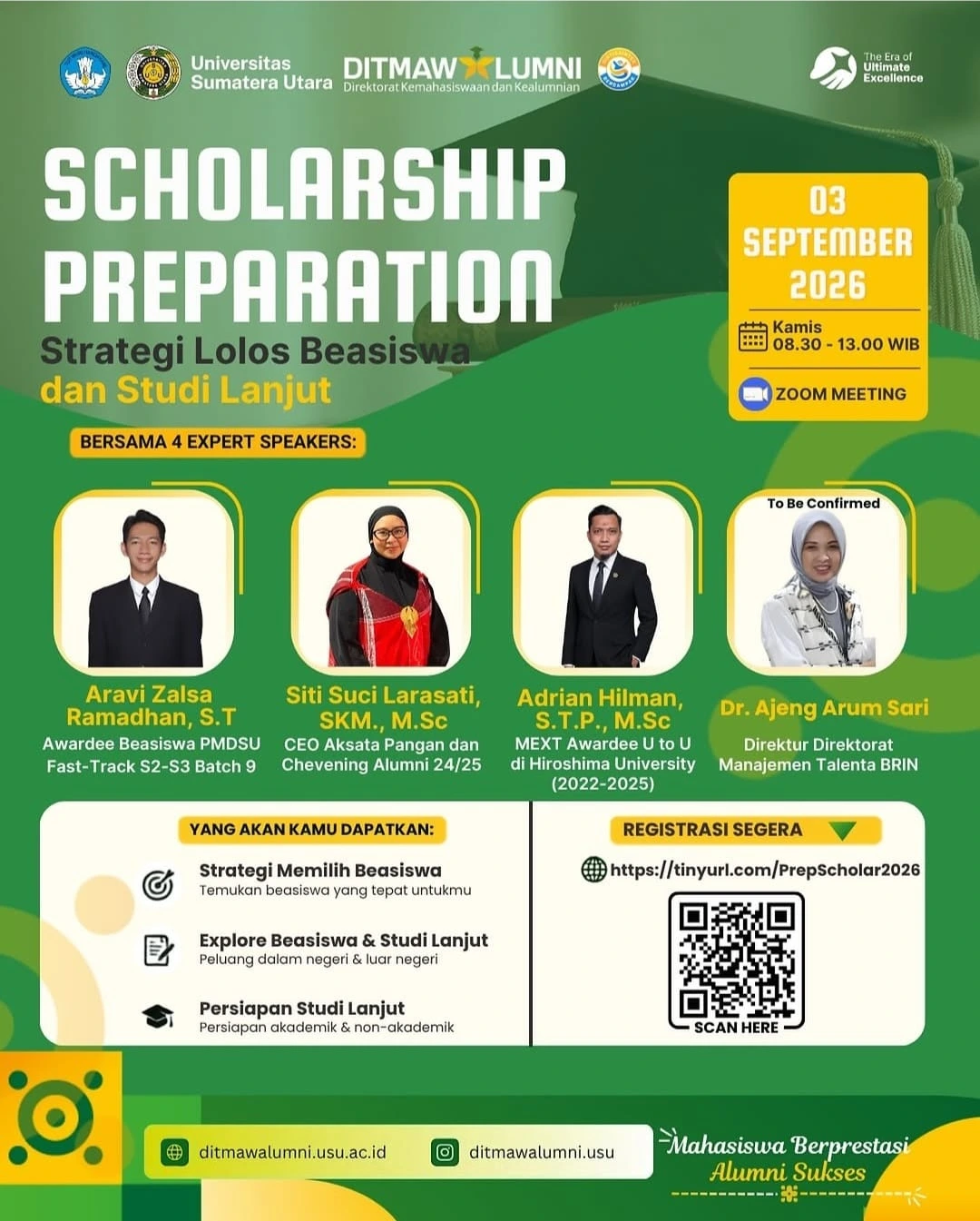 Scholarship Preparation - Strategi Lolos Beasiswa dan Studi Lanjut